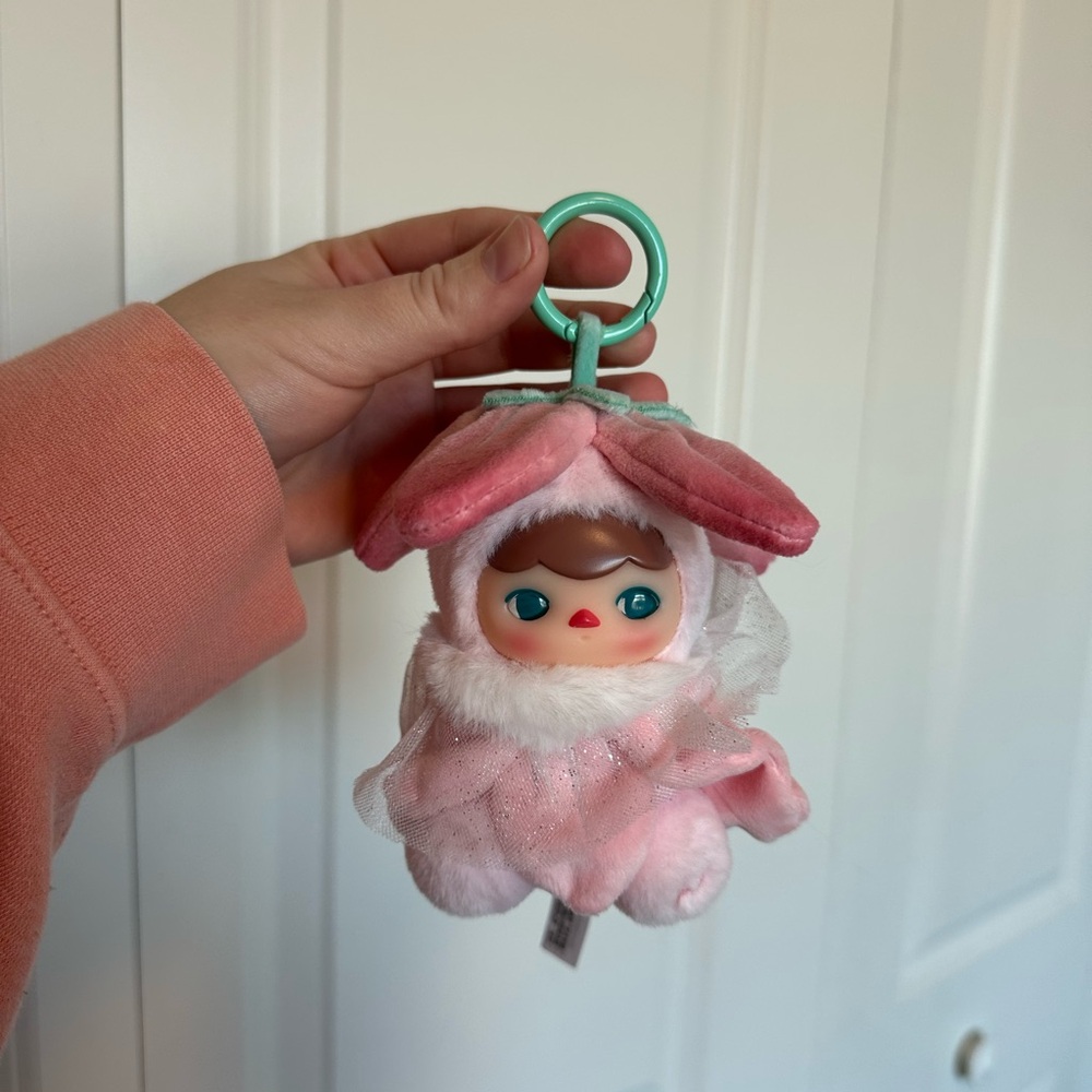 POP MART Pucky Forest Party Series Flower Baby Plush Pendant